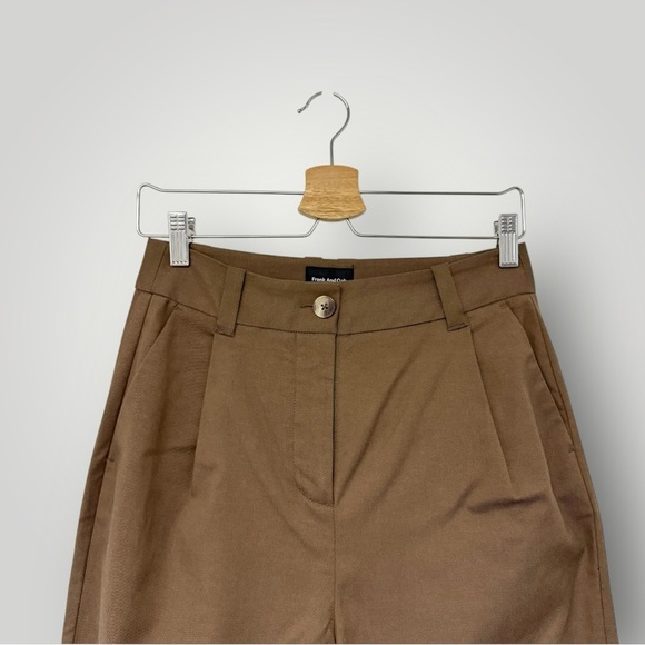 FRANK AND OAK AMELIA BALLOON PANT IN BROWN Sz 4 - Picture 3 of 14